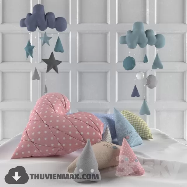 3DSKYFREE – CHILDROOM 3DS MAX MODELS