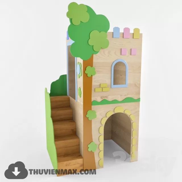 3DSKYFREE – CHILDROOM 3DS MAX MODELS