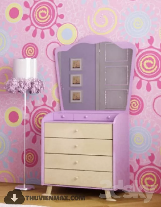 3DSKYFREE – CHILDROOM 3DS MAX MODELS