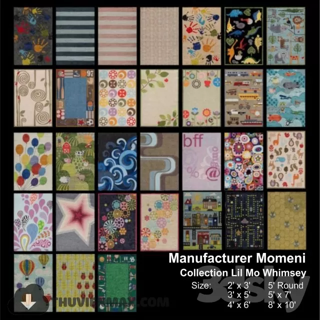 3DSKYFREE – CHILDROOM 3DS MAX MODELS