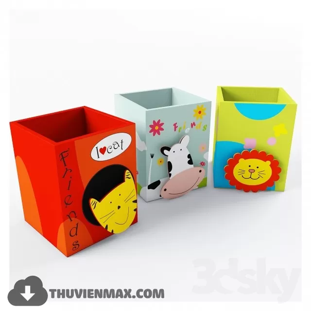 3DSKYFREE – CHILDROOM 3DS MAX MODELS