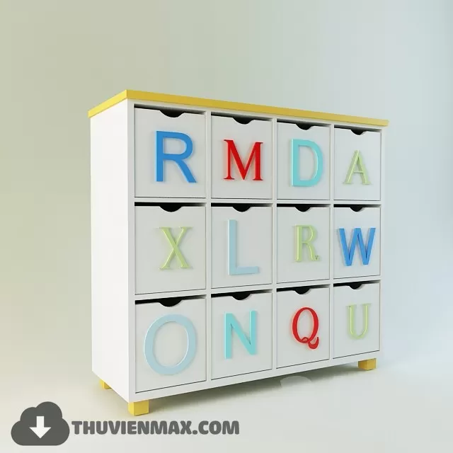 3DSKYFREE – CHILDROOM 3DS MAX MODELS