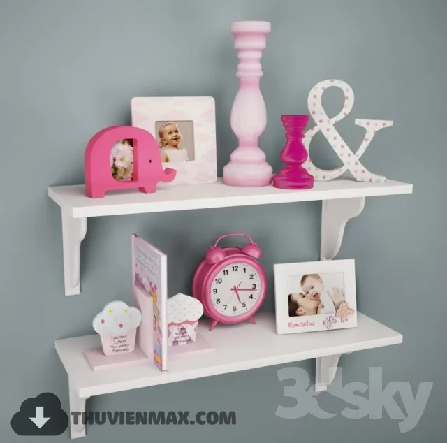3DSKYFREE – CHILDROOM 3DS MAX MODELS