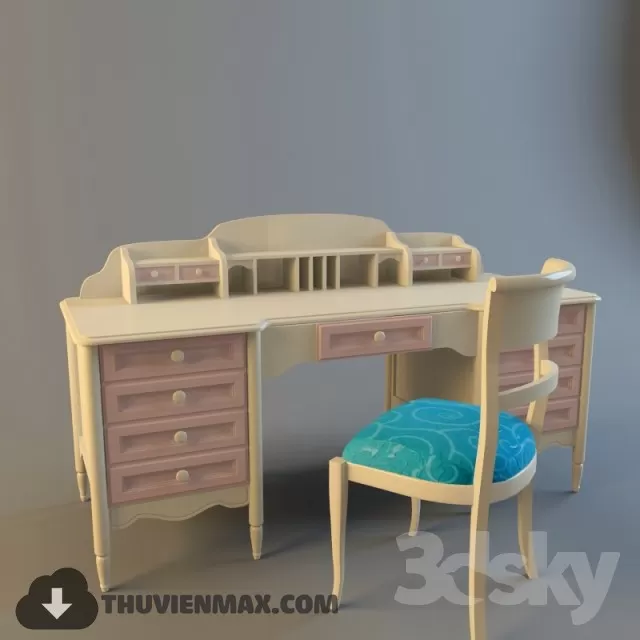 3DSKYFREE – CHILDROOM 3DS MAX MODELS