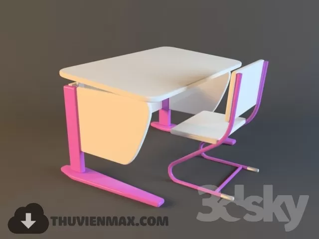 3DSKYFREE – CHILDROOM 3DS MAX MODELS