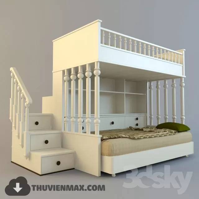 3DSKYFREE – CHILDROOM 3DS MAX MODELS
