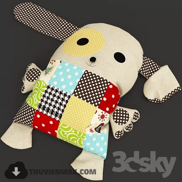 3DSKYFREE – CHILDROOM 3DS MAX MODELS