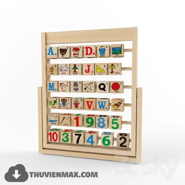 3DSKYFREE – CHILDROOM 3DS MAX MODELS