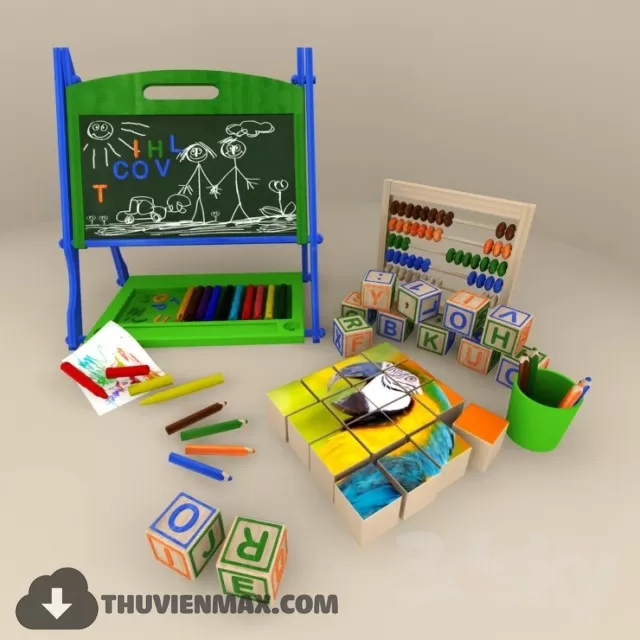 CHILDROOM 3D MODELS