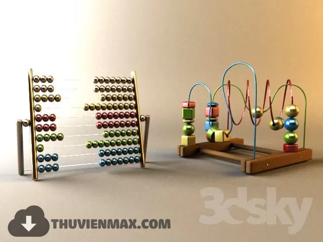 3DSKYFREE – CHILDROOM 3DS MAX MODELS