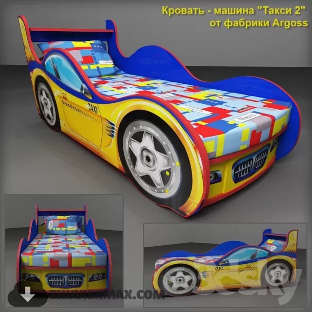 3DSKYFREE – CHILDROOM 3DS MAX MODELS