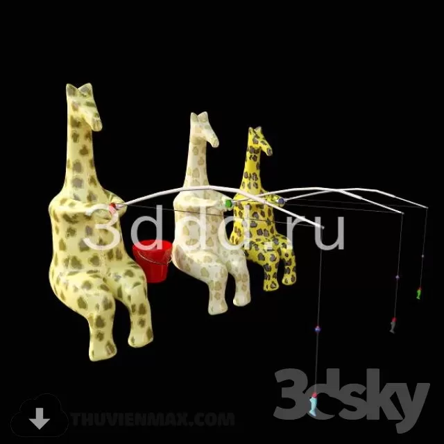 3DSKYFREE – CHILDROOM 3DS MAX MODELS