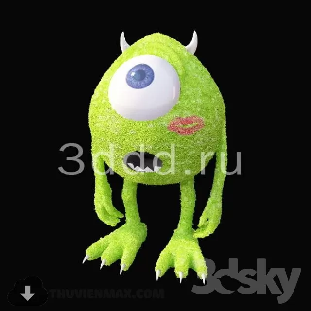 3DSKYFREE – CHILDROOM 3DS MAX MODELS