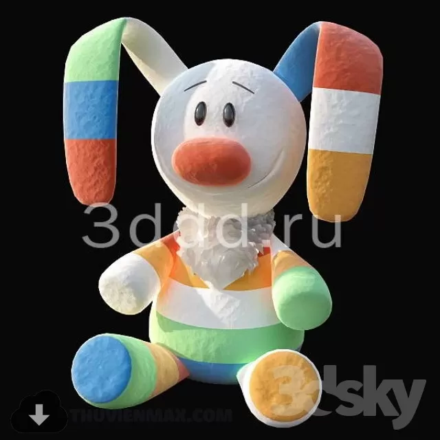 3DSKYFREE – CHILDROOM 3DS MAX MODELS