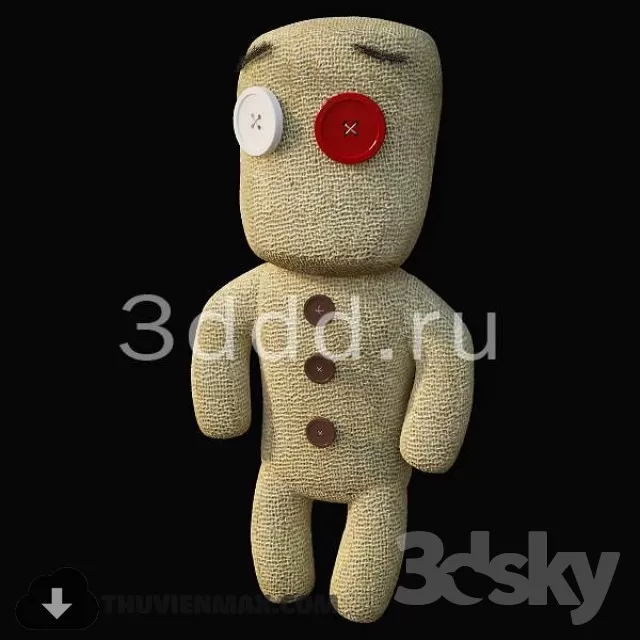 3DSKYFREE – CHILDROOM 3DS MAX MODELS