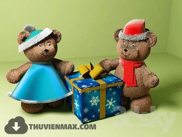 3DSKYFREE – CHILDROOM 3DS MAX MODELS