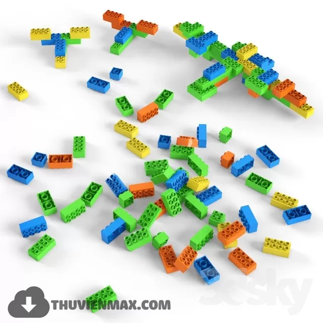 3DSKYFREE – CHILDROOM 3DS MAX MODELS