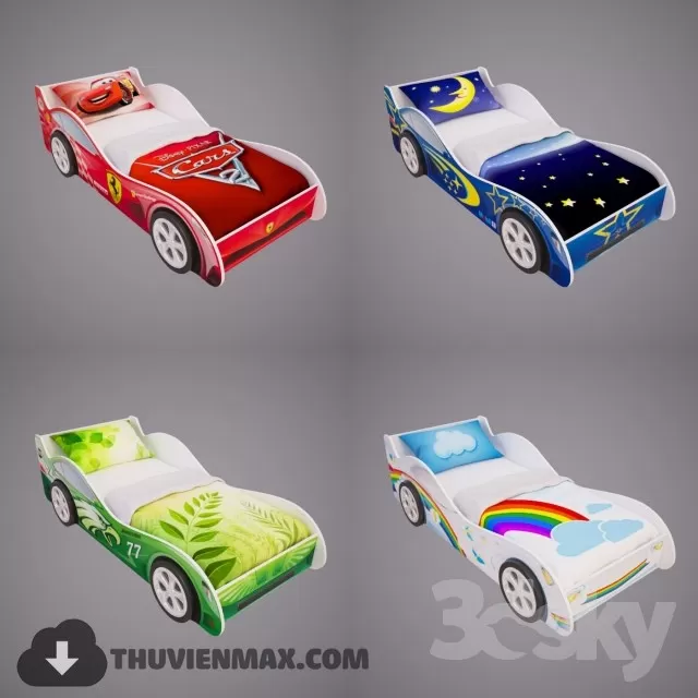3DSKYFREE – CHILDROOM 3DS MAX MODELS