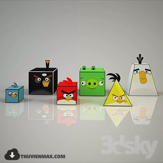 3DSKYFREE – CHILDROOM 3DS MAX MODELS