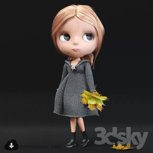 3DSKYFREE – CHILDROOM 3DS MAX MODELS