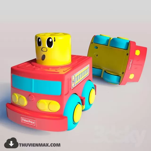 3DSKYFREE – CHILDROOM 3DS MAX MODELS