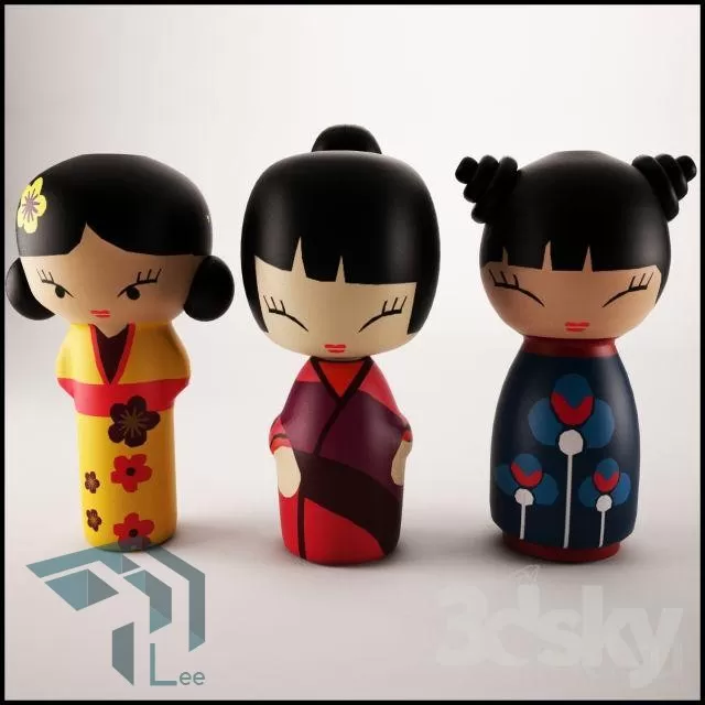 3DSKYFREE – CHILDROOM 3DS MAX MODELS