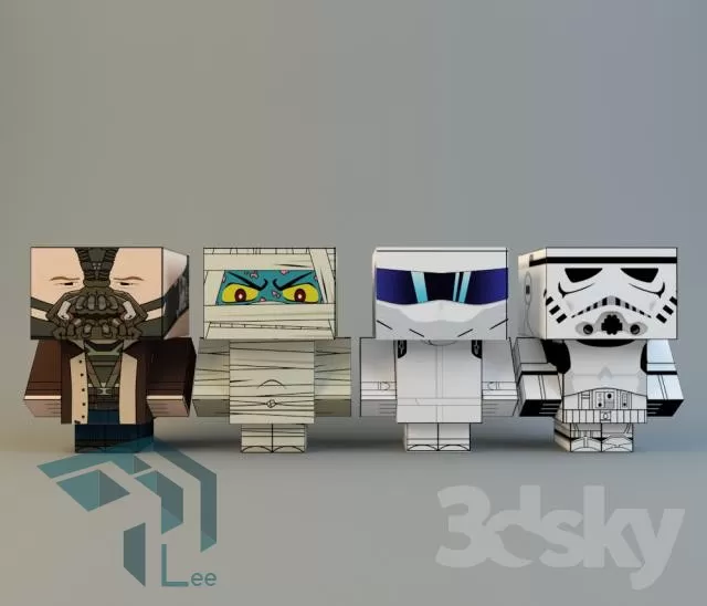 CHILDROOM 3D MODELS
