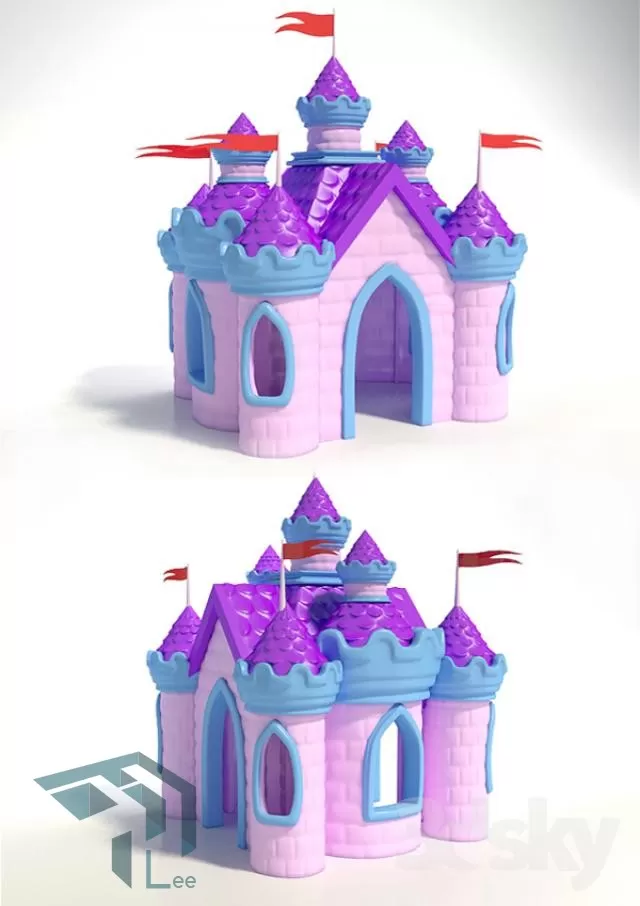 3DSKYFREE – CHILDROOM 3DS MAX MODELS