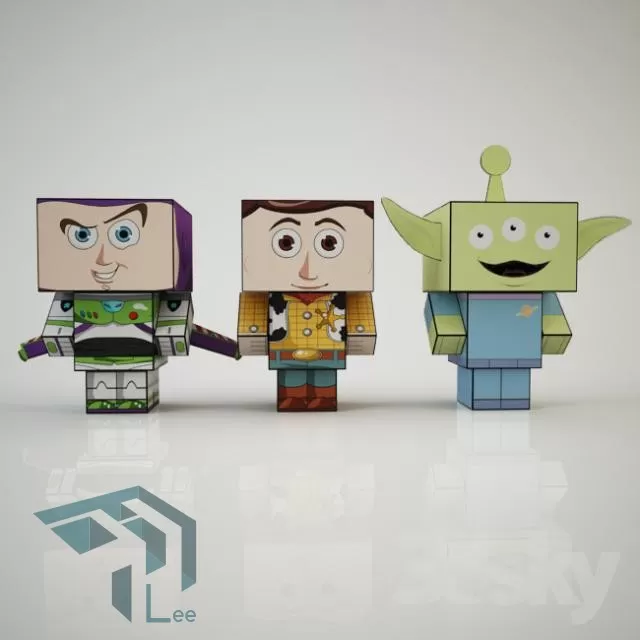 3DSKYFREE – CHILDROOM 3DS MAX MODELS