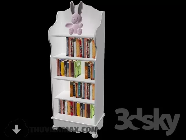 Wardrobe Childroom 3D Models – 036