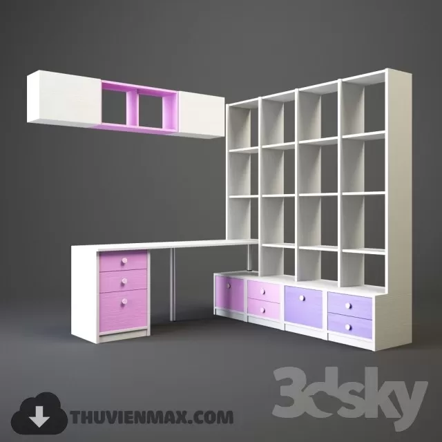 3DSKYFREE – CHILDROOM 3DS MAX MODELS