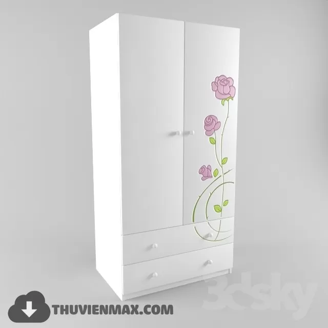 3DSKYFREE – CHILDROOM 3DS MAX MODELS