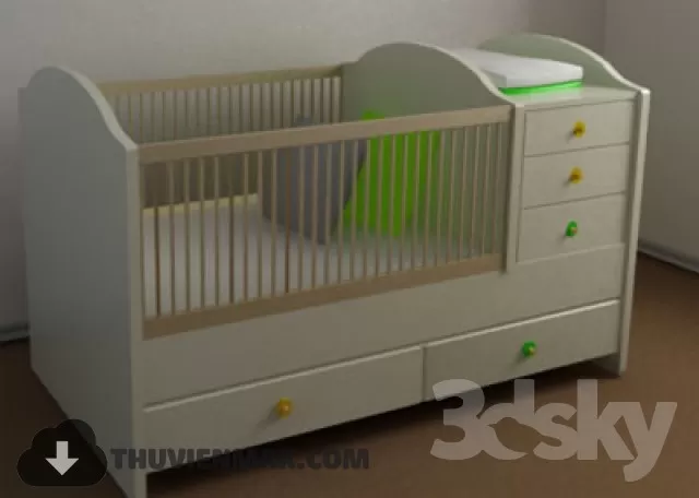 3DSKYFREE – CHILDROOM 3DS MAX MODELS