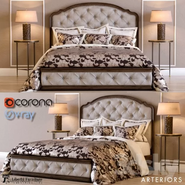 CLASSIC - BED 3D MODELS