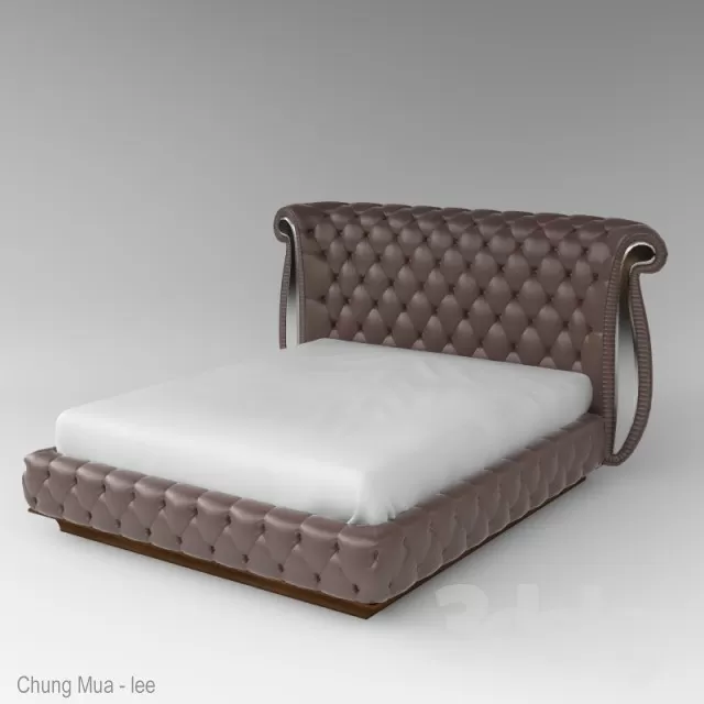 3DSKYFREE – CLASSIC - BED 3DS MAX MODELS