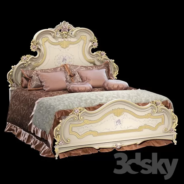 CLASSIC - BED 3D MODELS