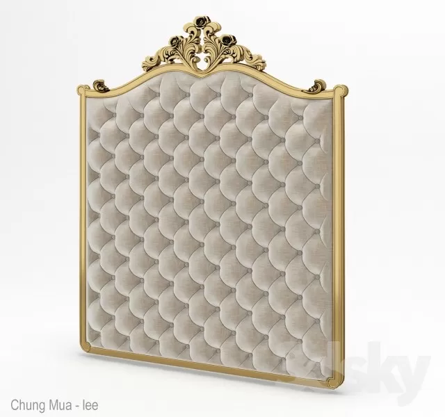 3DSKYFREE – CLASSIC - BED 3DS MAX MODELS