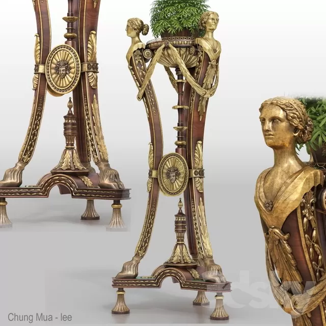 3DSKYFREE – CLASSIC - DECOR 3DS MAX MODELS