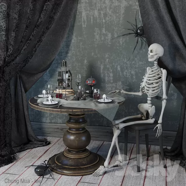 3DSKYFREE – CLASSIC - DECOR 3DS MAX MODELS