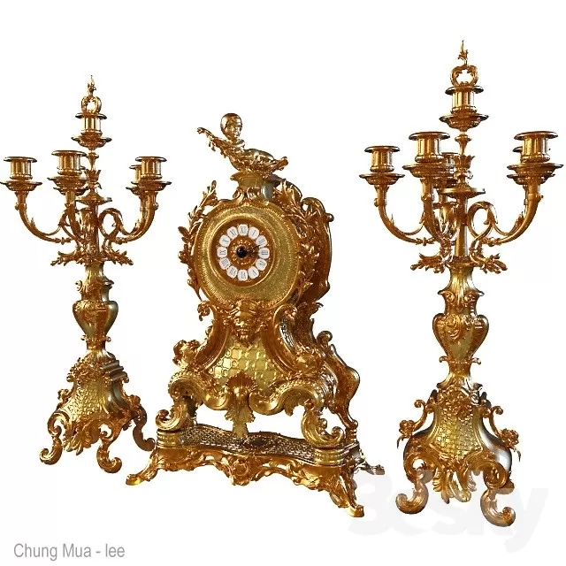 3DSKYFREE – CLASSIC - DECOR 3DS MAX MODELS