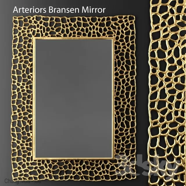 3DSKYFREE – CLASSIC - DECOR - MIRROR 3DS MAX MODELS