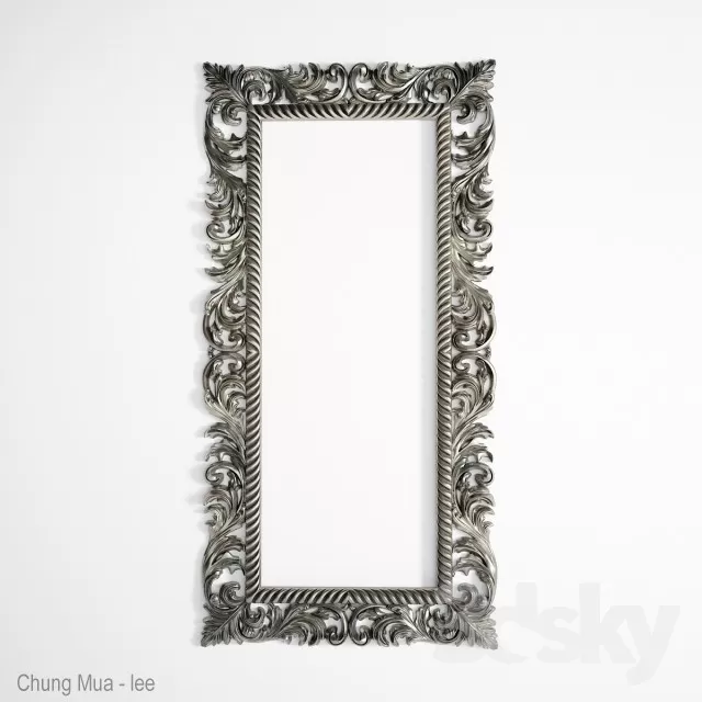 3DSKYFREE – CLASSIC - DECOR - MIRROR 3DS MAX MODELS