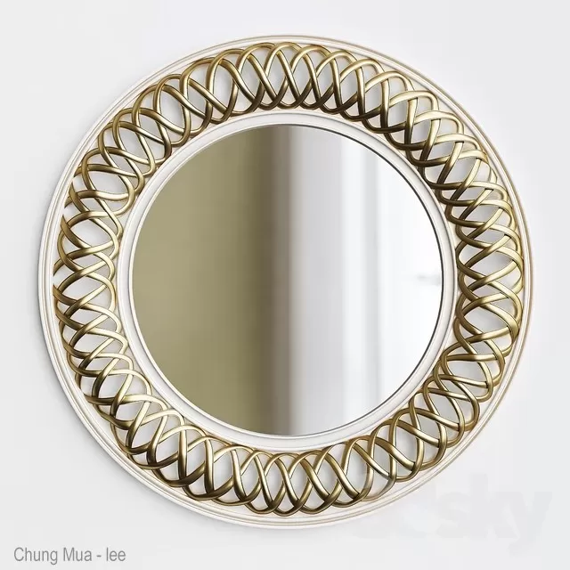 3DSKYFREE – CLASSIC - DECOR - MIRROR 3DS MAX MODELS