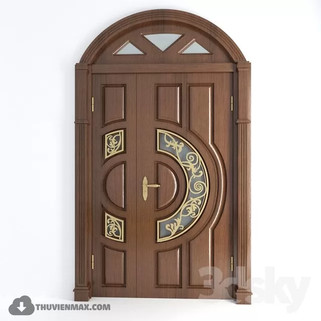 3DSKYFREE – CLASSIC - DOOR 3DS MAX MODELS