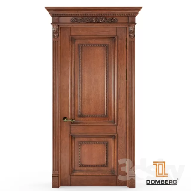 3DSKYFREE – CLASSIC - DOOR 3DS MAX MODELS