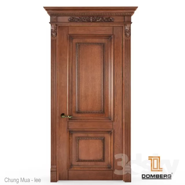 3DSKYFREE – CLASSIC - DOOR 3DS MAX MODELS