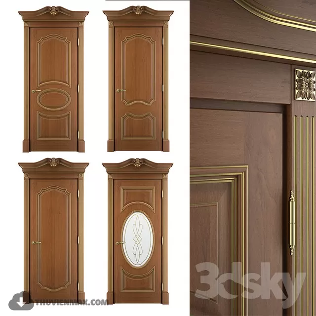 CLASSIC - DOOR 3D MODELS