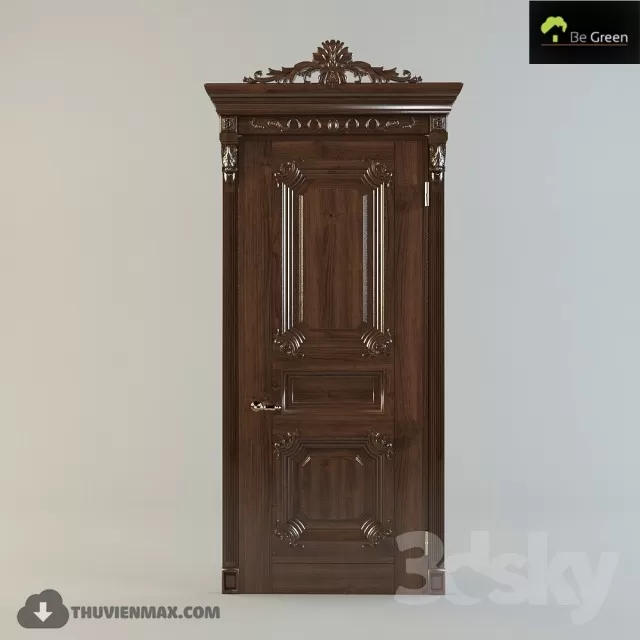 3DSKYFREE – CLASSIC - DOOR 3DS MAX MODELS
