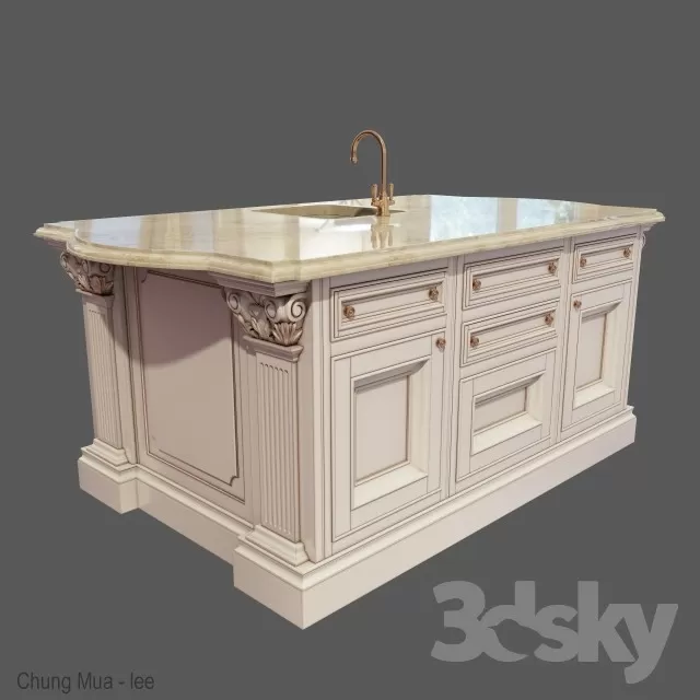 CLASSIC - KITCHEN 3D MODELS