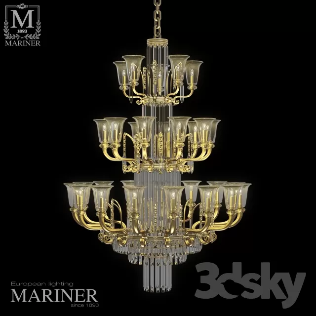3DSKYFREE – CLASSIC - LIGHT - CEILING 3DS MAX MODELS